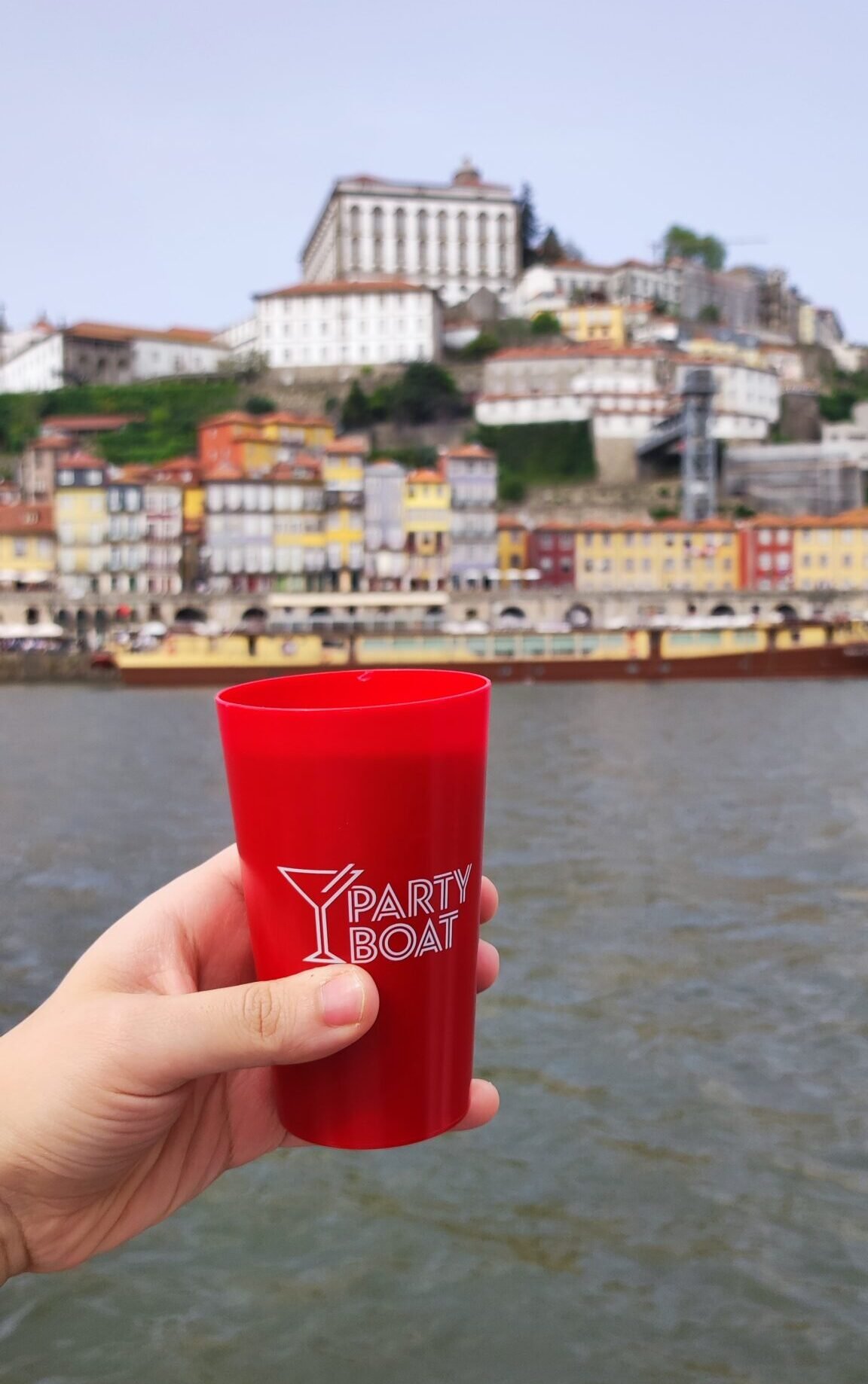 Festa em Barco no Porto pelo Rio Douro