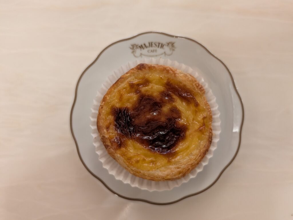 Pastel de Nata do Café Majestic